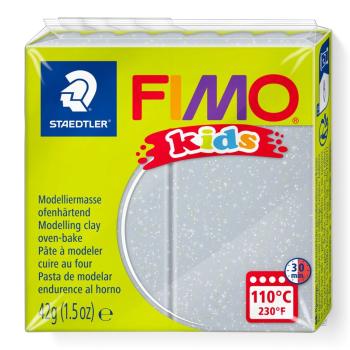 Staedtler FIMO® kids 8030 glitter silber